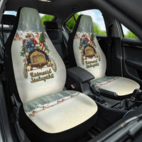 Estonia Christmas Car Seat Cover Roomsaid Joulupuhi - Wonder Print Shop