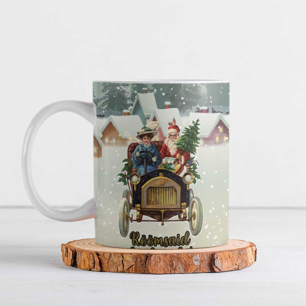 Estonia Christmas Ceramic Mug Roomsaid Joulupuhi - Wonder Print Shop