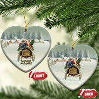 Estonia Christmas Ceramic Ornament Roomsaid Joulupuhi - Wonder Print Shop