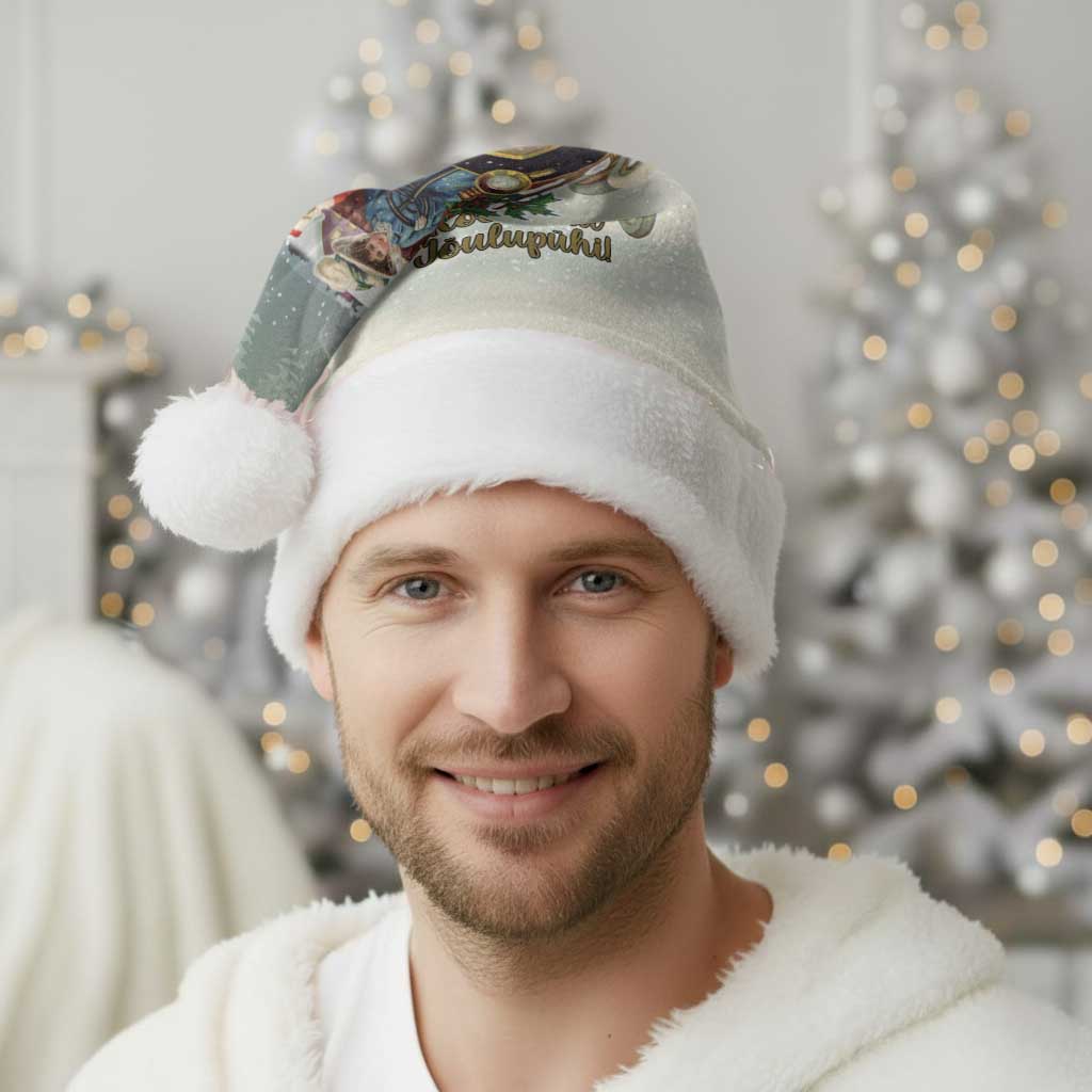 Estonia Christmas Santa Hat Roomsaid Joulupuhi - Wonder Print Shop