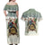 Estonia Christmas Couples Matching Off Shoulder Maxi Dress and Hawaiian Shirt Roomsaid Joulupuhi - Wonder Print Shop