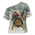 Estonia Christmas Cross Shoulder Shirt Roomsaid Joulupuhi - Wonder Print Shop