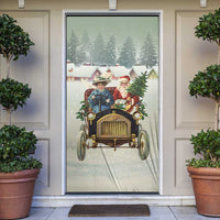 Estonia Christmas Door Cover Roomsaid Joulupuhi - Wonder Print Shop