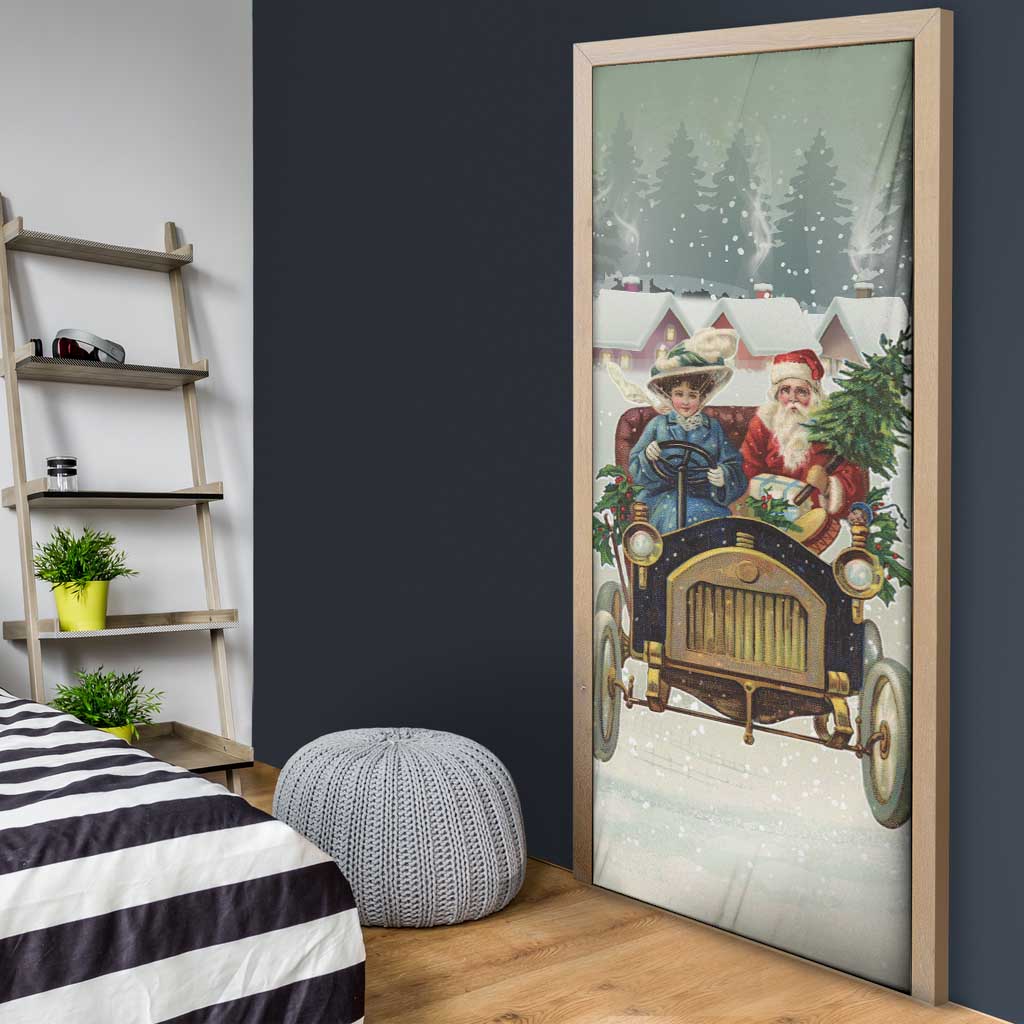 Estonia Christmas Door Cover Roomsaid Joulupuhi - Wonder Print Shop