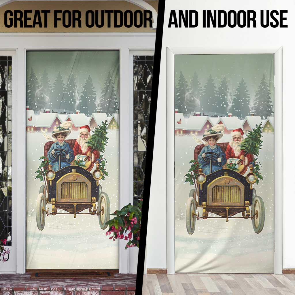 Estonia Christmas Door Cover Roomsaid Joulupuhi - Wonder Print Shop