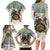 Estonia Christmas Family Matching Long Sleeve Bodycon Dress and Hawaiian Shirt Roomsaid Joulupuhi - Wonder Print Shop