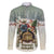 Estonia Christmas Family Matching Long Sleeve Bodycon Dress and Hawaiian Shirt Roomsaid Joulupuhi - Wonder Print Shop