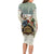 Estonia Christmas Family Matching Long Sleeve Bodycon Dress and Hawaiian Shirt Roomsaid Joulupuhi - Wonder Print Shop