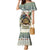 Estonia Christmas Family Matching Mermaid Dress and Hawaiian Shirt Roomsaid Joulupuhi - Wonder Print Shop