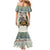 Estonia Christmas Family Matching Mermaid Dress and Hawaiian Shirt Roomsaid Joulupuhi - Wonder Print Shop