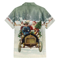 Estonia Christmas Family Matching Off The Shoulder Long Sleeve Dress and Hawaiian Shirt Roomsaid Joulupuhi - Wonder Print Shop
