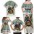 Estonia Christmas Family Matching Off Shoulder Maxi Dress and Hawaiian Shirt Roomsaid Joulupuhi - Wonder Print Shop