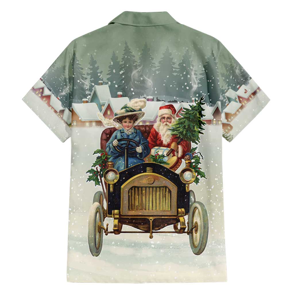 Estonia Christmas Family Matching Off Shoulder Maxi Dress and Hawaiian Shirt Roomsaid Joulupuhi - Wonder Print Shop