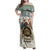 Estonia Christmas Family Matching Off Shoulder Maxi Dress and Hawaiian Shirt Roomsaid Joulupuhi - Wonder Print Shop