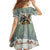 Estonia Christmas Family Matching Off Shoulder Short Dress and Hawaiian Shirt Roomsaid Joulupuhi - Wonder Print Shop