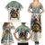 Estonia Christmas Family Matching Summer Maxi Dress and Hawaiian Shirt Roomsaid Joulupuhi - Wonder Print Shop