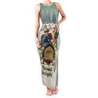 Estonia Christmas Family Matching Tank Maxi Dress and Hawaiian Shirt Roomsaid Joulupuhi - Wonder Print Shop