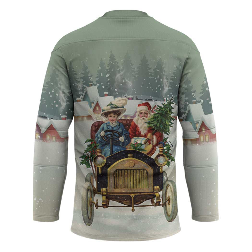 Estonia Christmas Hockey Jersey Roomsaid Joulupuhi - Wonder Print Shop