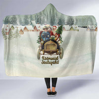 Estonia Christmas Hooded Blanket Roomsaid Joulupuhi - Wonder Print Shop