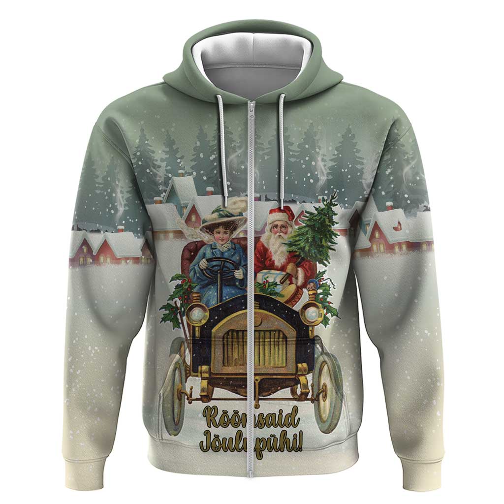 Estonia Christmas Hoodie Roomsaid Joulupuhi - Wonder Print Shop