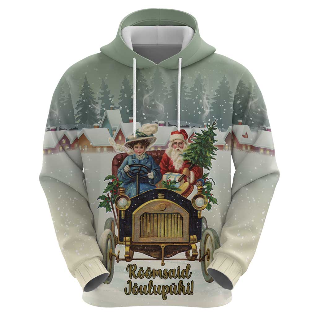 Estonia Christmas Hoodie Roomsaid Joulupuhi - Wonder Print Shop