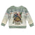 Estonia Christmas Kid Ugly Christmas Sweater Roomsaid Joulupuhi - Wonder Print Shop