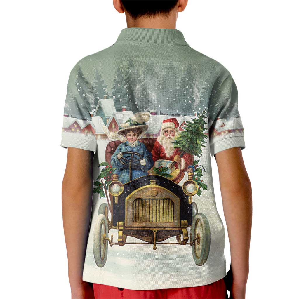 Estonia Christmas Kid Polo Shirt Roomsaid Joulupuhi - Wonder Print Shop