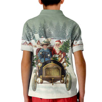 Estonia Christmas Kid Polo Shirt Roomsaid Joulupuhi - Wonder Print Shop