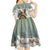 Estonia Christmas Kid Short Sleeve Dress Roomsaid Joulupuhi - Wonder Print Shop
