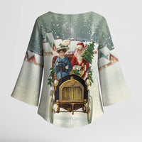 Estonia Christmas Kimono Sleeve Blouse Roomsaid Joulupuhi - Wonder Print Shop