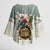 Estonia Christmas Kimono Sleeve Blouse Roomsaid Joulupuhi - Wonder Print Shop