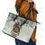 Estonia Christmas Leather Tote Bag Roomsaid Joulupuhi - Wonder Print Shop