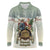 Estonia Christmas Long Sleeve Polo Shirt Roomsaid Joulupuhi - Wonder Print Shop