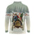 Estonia Christmas Long Sleeve Polo Shirt Roomsaid Joulupuhi - Wonder Print Shop