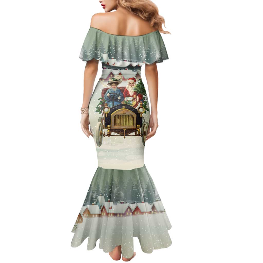 Estonia Christmas Mermaid Dress Roomsaid Joulupuhi - Wonder Print Shop