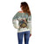 Estonia Christmas Off Shoulder Sweater Roomsaid Joulupuhi - Wonder Print Shop