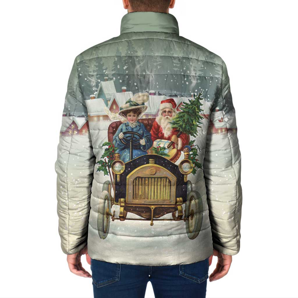 Estonia Christmas Padded Jacket Roomsaid Joulupuhi - Wonder Print Shop