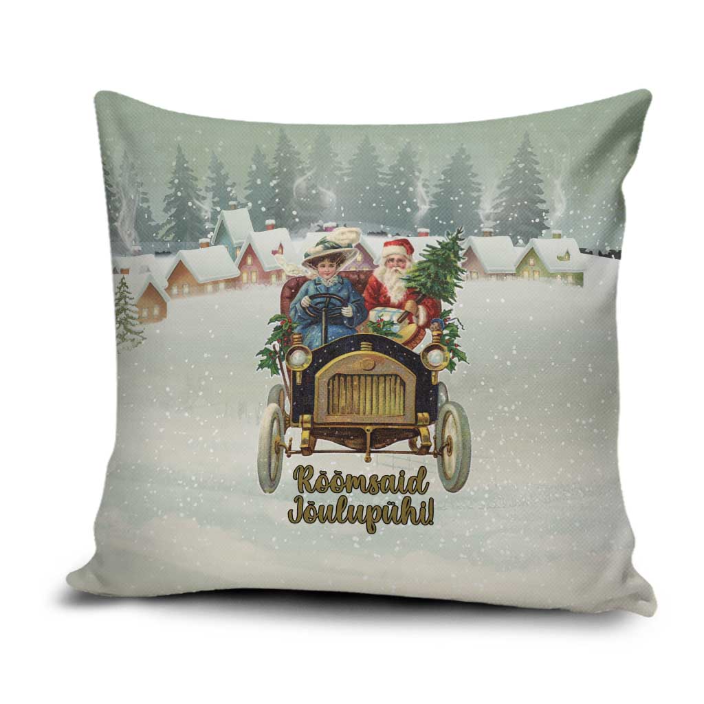 Estonia Christmas Pillow Cover Roomsaid Joulupuhi - Wonder Print Shop