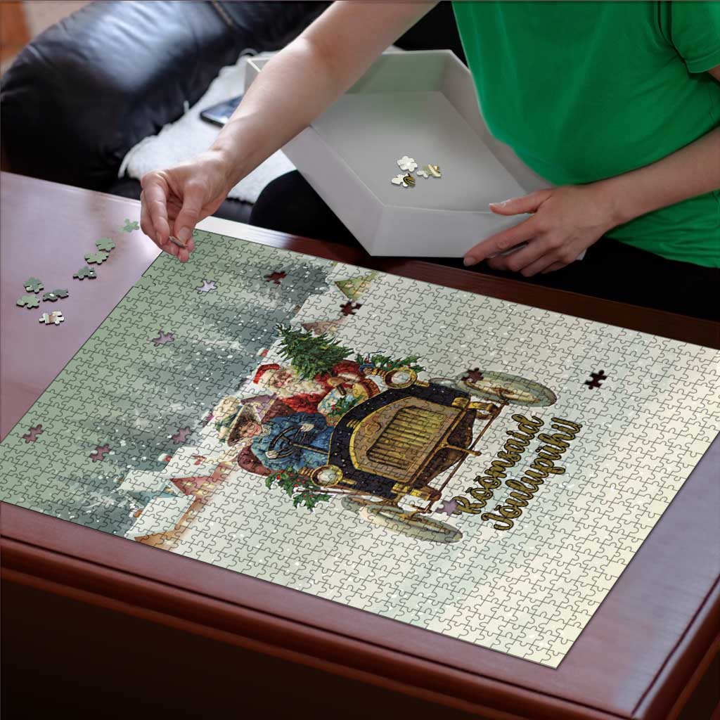 Estonia Christmas Puzzle Roomsaid Joulupuhi - Wonder Print Shop