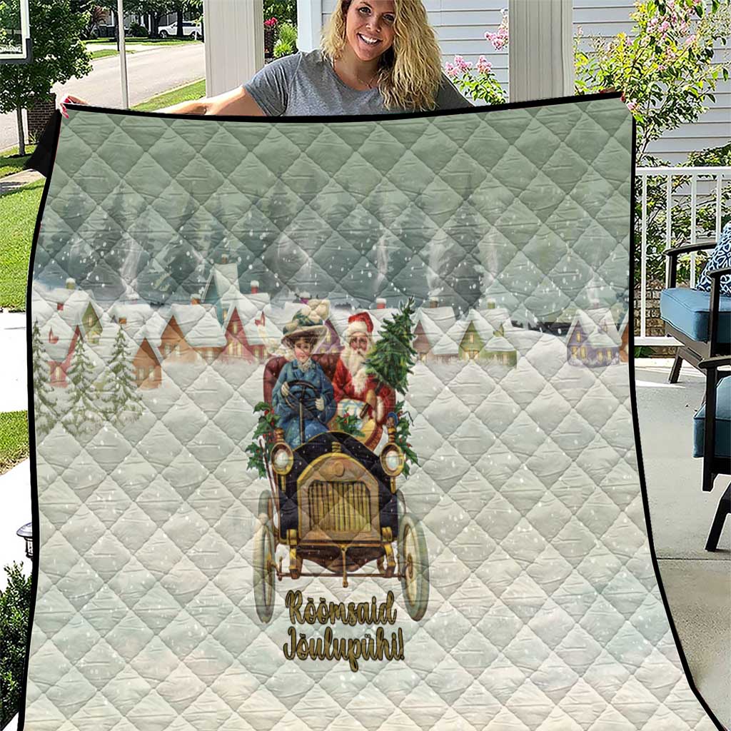 Estonia Christmas Quilt Roomsaid Joulupuhi - Wonder Print Shop