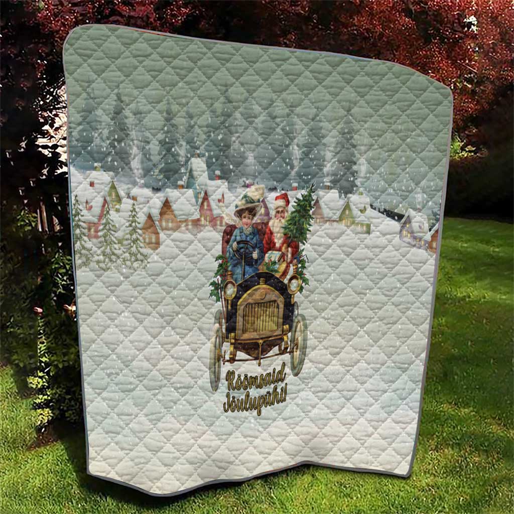 Estonia Christmas Quilt Roomsaid Joulupuhi - Wonder Print Shop