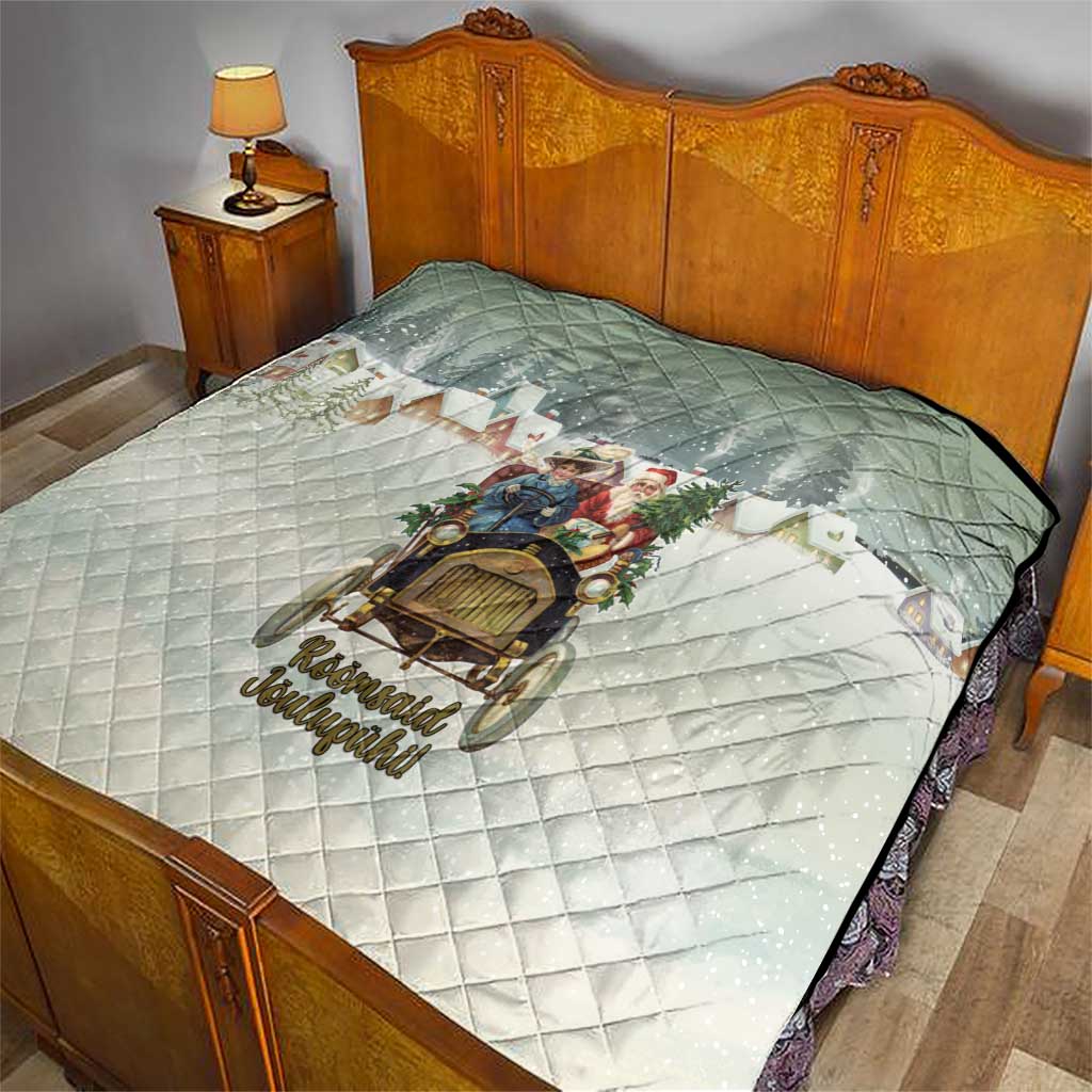 Estonia Christmas Quilt Roomsaid Joulupuhi - Wonder Print Shop