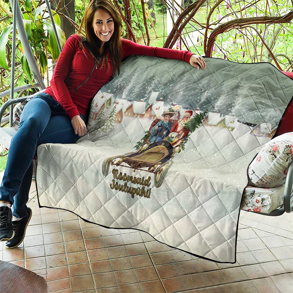 Estonia Christmas Quilt Roomsaid Joulupuhi - Wonder Print Shop