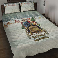 Estonia Christmas Quilt Bed Set Roomsaid Joulupuhi - Wonder Print Shop