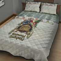 Estonia Christmas Quilt Bed Set Roomsaid Joulupuhi - Wonder Print Shop