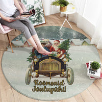 Estonia Christmas Round Carpet Roomsaid Joulupuhi - Wonder Print Shop