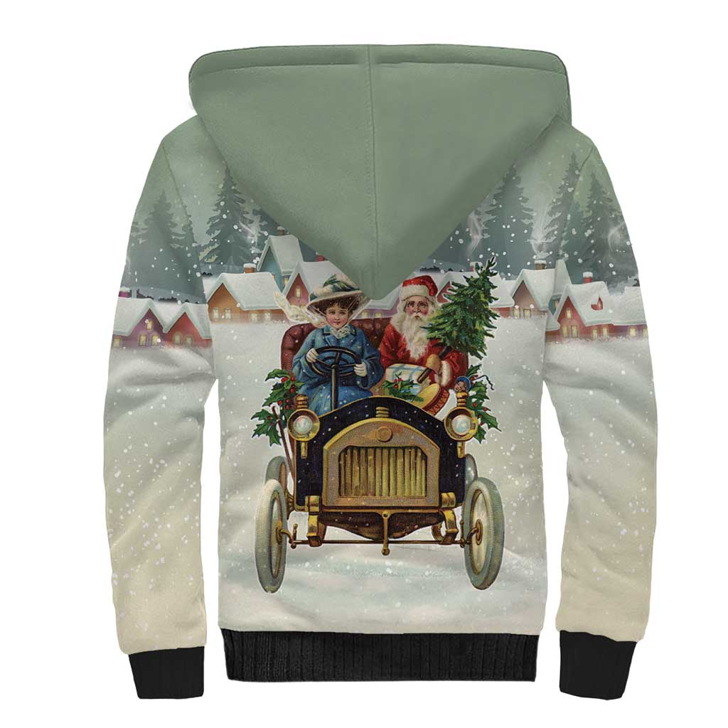 Estonia Christmas Sherpa Hoodie Roomsaid Joulupuhi - Wonder Print Shop