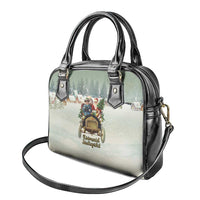 Estonia Christmas Shoulder Handbag Roomsaid Joulupuhi - Wonder Print Shop