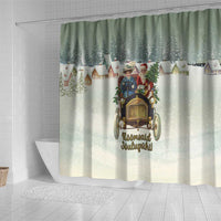 Estonia Christmas Shower Curtain Roomsaid Joulupuhi - Wonder Print Shop
