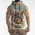 Estonia Christmas Sleeveless Hoodie Roomsaid Joulupuhi - Wonder Print Shop